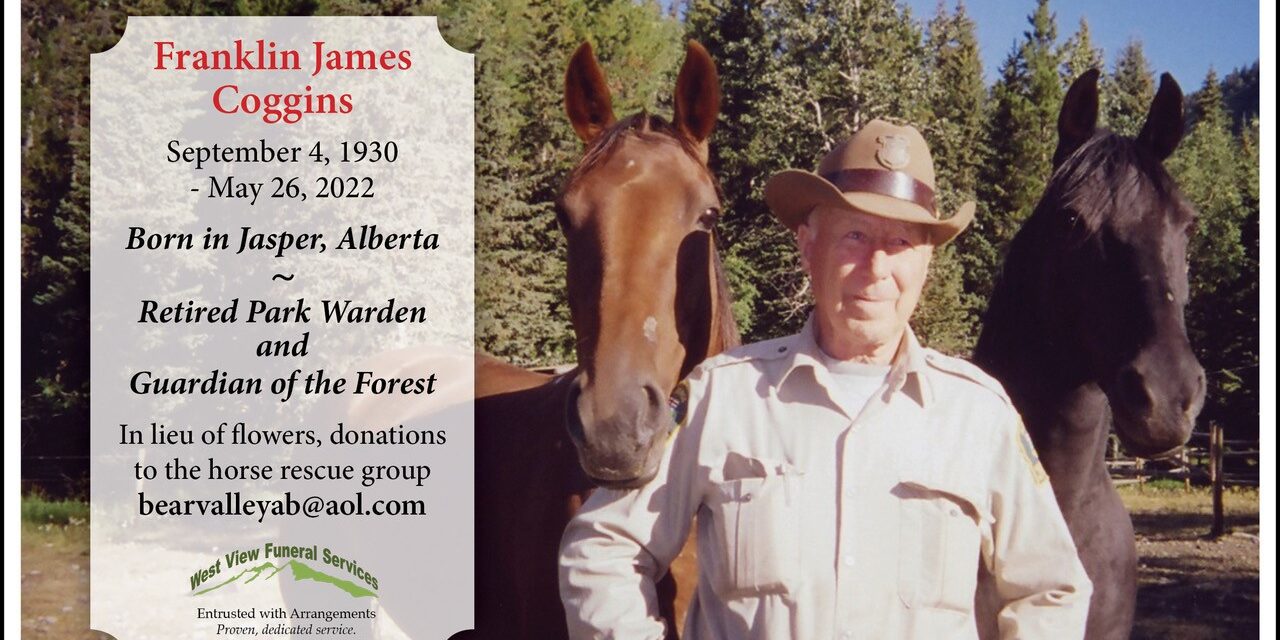 Frank Coggins – Sept 4, 1930 to May 26th, 2022.